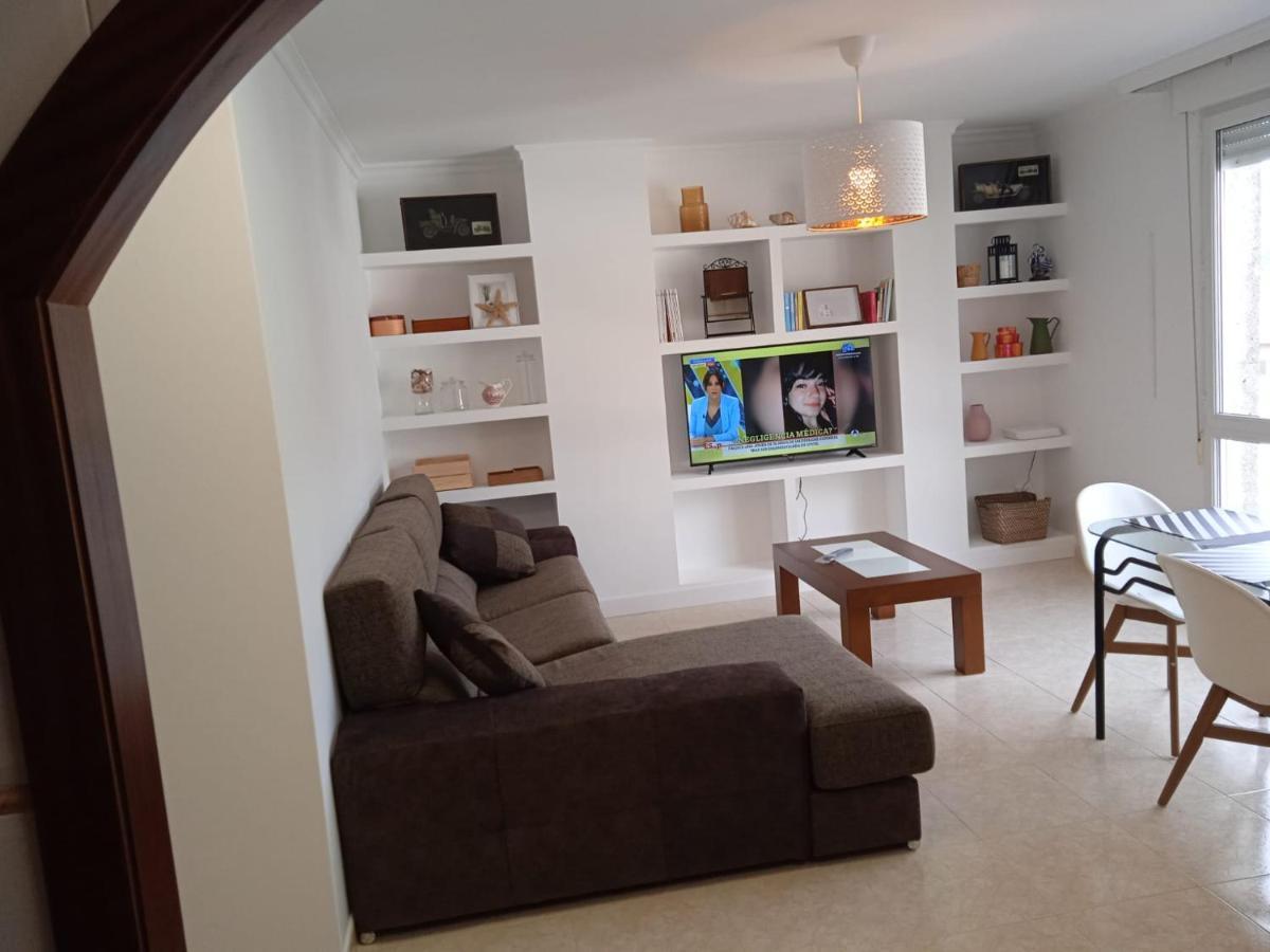 O Enxidro Playa, A 40 M De Playa Jardin Apartment Boiro